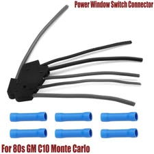 For 80s GM C10 Monte Carlo Power Window Switch Pigtail Connector Plug Wire REGAL
