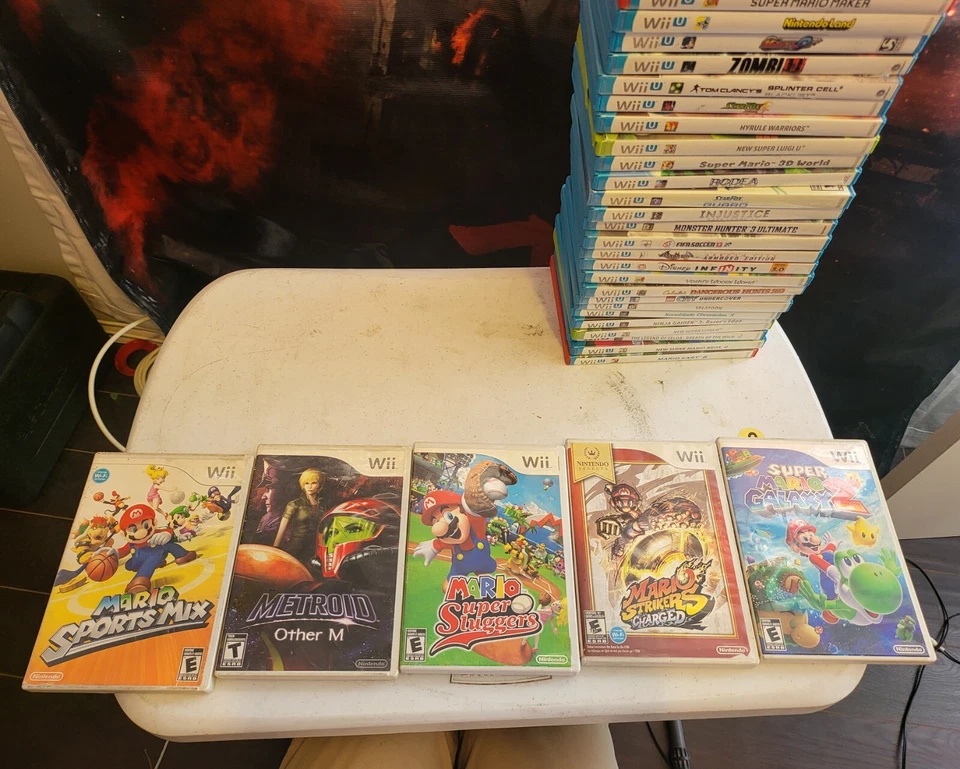 Lot 31 Nintendo Wii U Games , 5 Wii Games, Xenoblade, Zelda, Mario, Star Fox. - Image 2 of 4