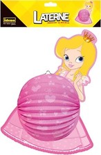 Idena 8310055 - Latarnia Księżniczka, rozmiar 44 x 35 cm, papier, lampion, św. Marti