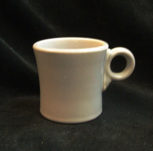 Vintage Fiesta Ware Grey Gray Tom & Jerry Coffee  Mug  Fiestaware Homer Laughlin