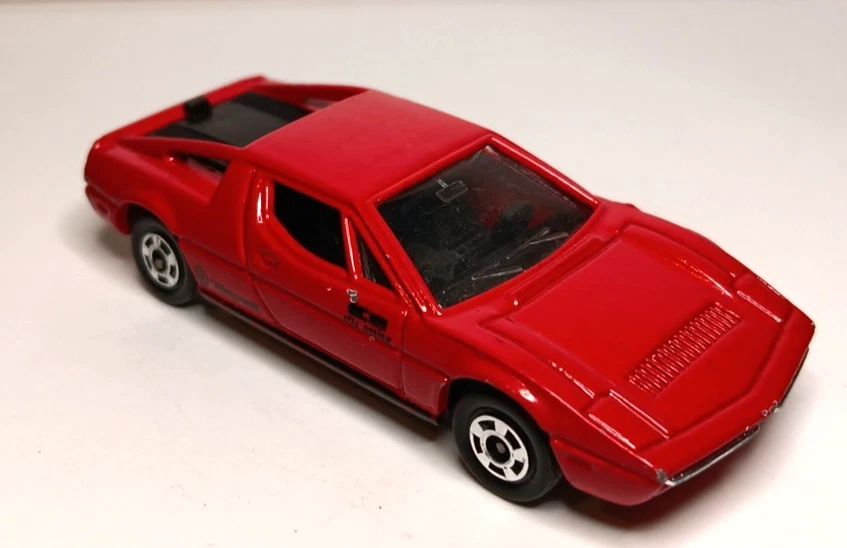 1978 Tomica Maserati Merak SS Red 1:62 Scale TOMY F45 Japan - Image 2 of 4