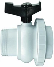 HydroTools Ball Valve Male Threaded Female Socket for pools