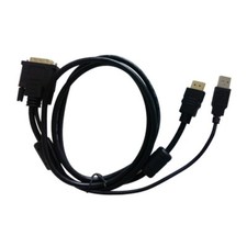 LILLIPUT 16.5F 5 meters HDMI TO DVI CABLE WITH USB FOR LILLIPUT TOUCH SCREEN