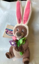 Disney Store Easter Bunny Gopher 7" Bean Bag Plush with Free Shipping