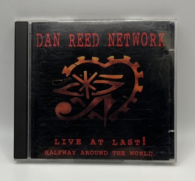 CD disc -Dan Reed Network  -Live At Last!  Halfway Around The World - C4 OF1