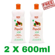 2x RDL Papaya Extract Milk Lotion 600ml لو�...