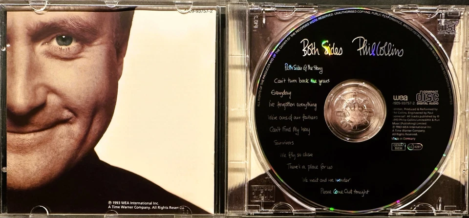 Phil Collins - Both Sides - Audio CD - Bild 3 von 3