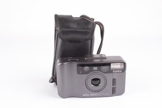 Konica Big Mini fotocamera compatta punta e scatta pellicola funzionante con obiettivo 35 70mm