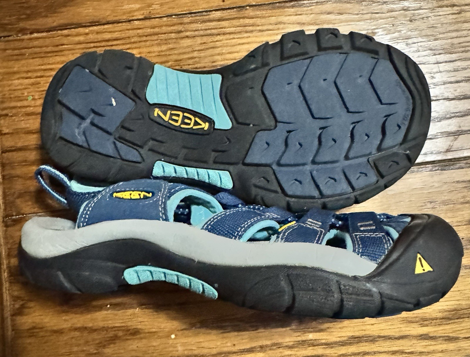 Sandali sportivi Keen donna 6 acqua blu impermeabili punta chiusa scarpa da trekking