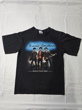 Size S - Y2K Jonas Brothers 2009 World Tour T-shirt Red Anvil Authentic