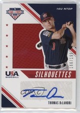 2020 Panini USA Baseball Stars & Stripes /199 Thomas DiLandri #USJ-TD Auto 0g4