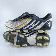 Adidas Predator Powerswerve FG Elite US11 UK10.5 White Men s Cleats Soccer/footb