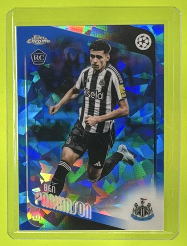 2025 Chrome UEFA Sapphire Ben Parkinson #125