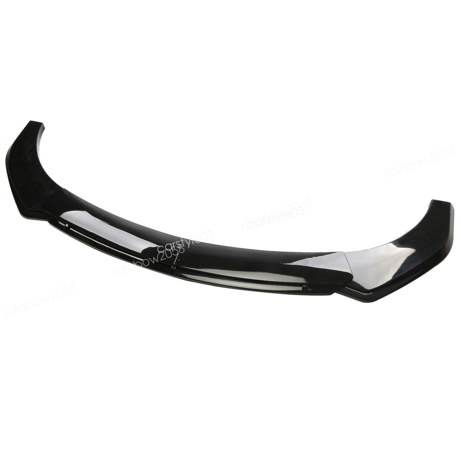 For Aston Martin DBS Black Car Front Bumper Lip Chin Splitter Spoiler Body Kit