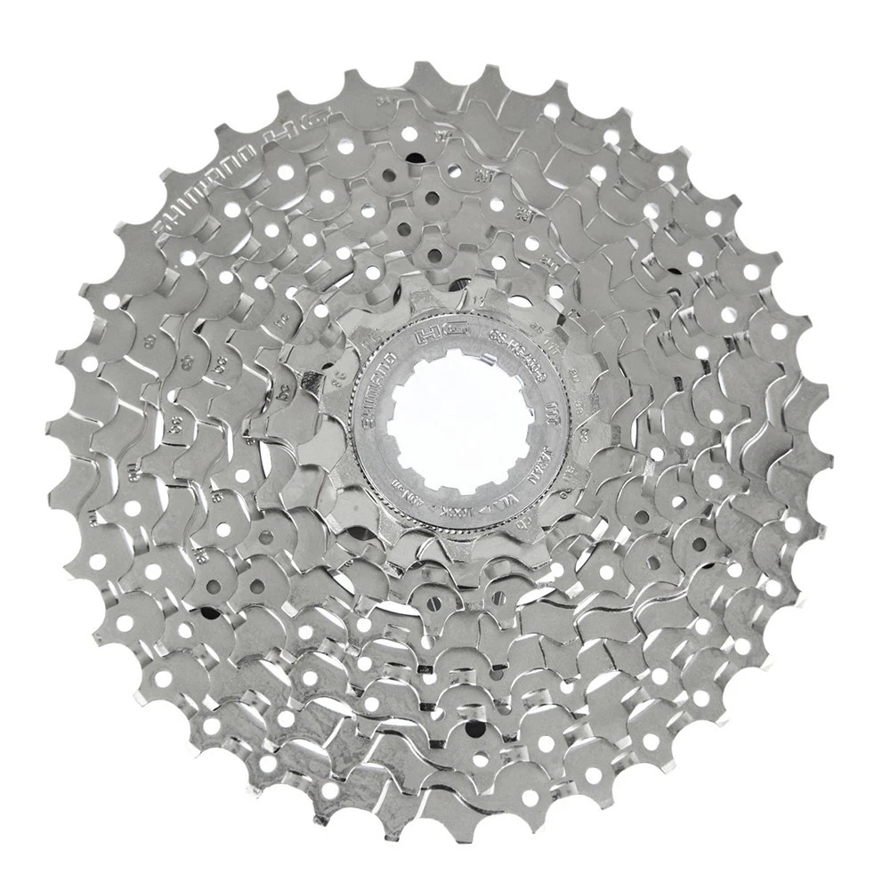 Cassette SHIMANO CS-LG300 De 9 Velocidades 11-46 Dientes - Para Bicicletas Unisex Adulto Piñones Shimano 9v