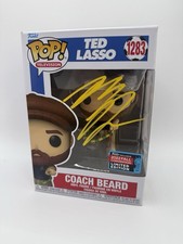 BRENDAN HUNT SIGNED COACH BEARD TED LASSO FUNKO POP - BECKETT COA