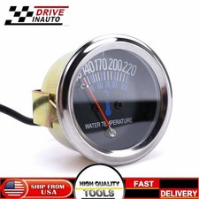 Mechanical Black Metal Pointer Water Temp Temperature Gaugesensor 2 52mm
