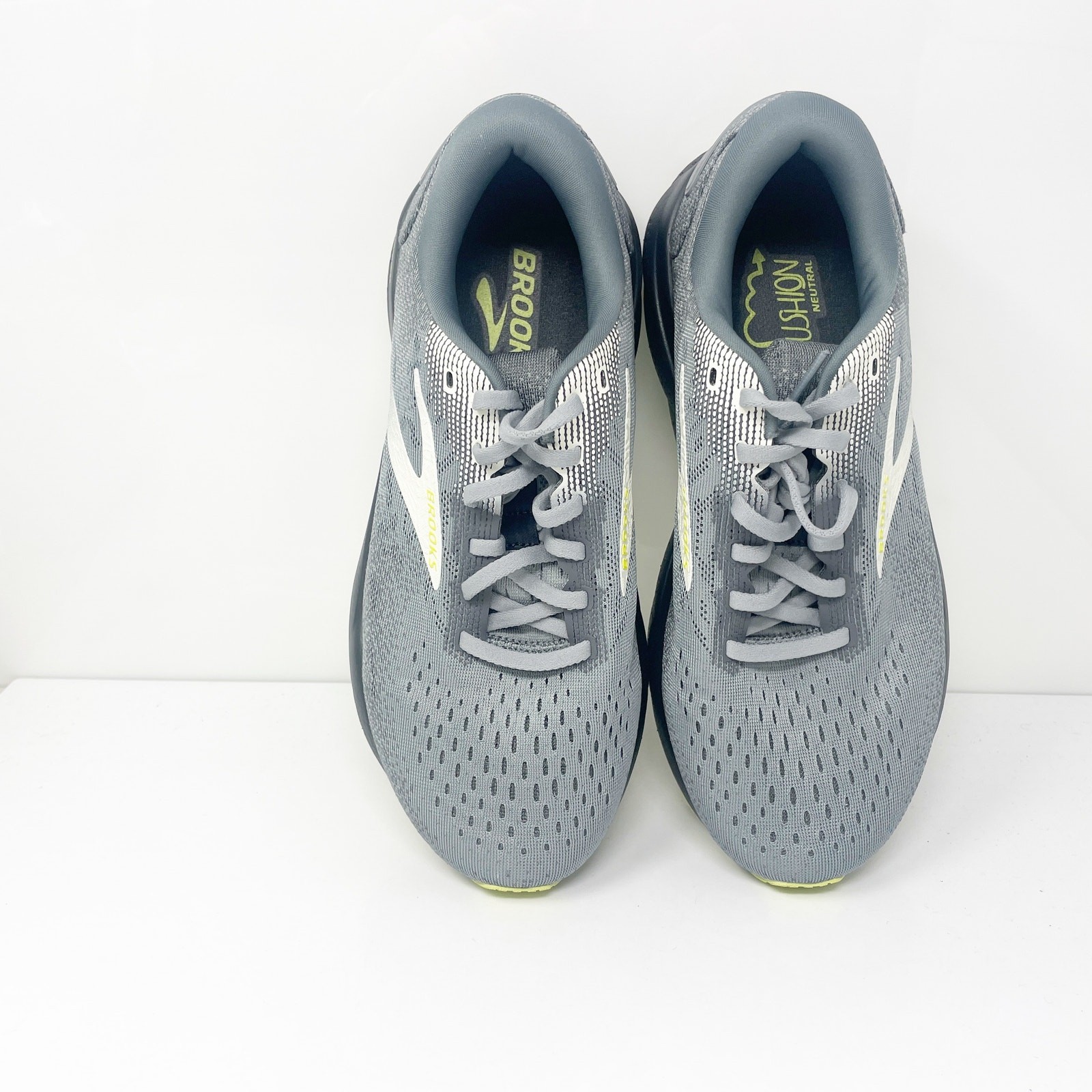 Brooks Mens Ghost 16 1104184E040 Gray Running Shoes Sneakers Size 8 4E thumbnail 4