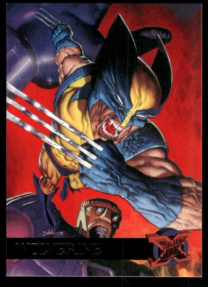 Wolverine 1995 Marvel Fleer Ultra Card #52 (NM)