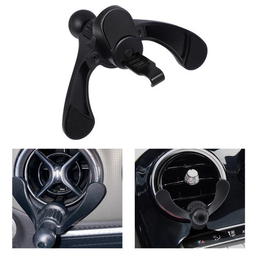 Y-shaped Car Vent Phone Holder Base Automobile Phone Mount Base Hook (Black) - Picture 2 of 12