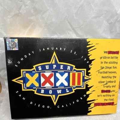 Super Bowl XXXII Commemorative Soap Gift Pack with Shower Gel, Razor, Toothbrush