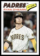 Ryan O'Hearn 2026 Topps Heritage Card | #215 San Diego Padres