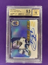 2001 Finest Autographs Emmitt Smith SP Auto #FAES Pop 5 None Higher BGS 9.5 Read