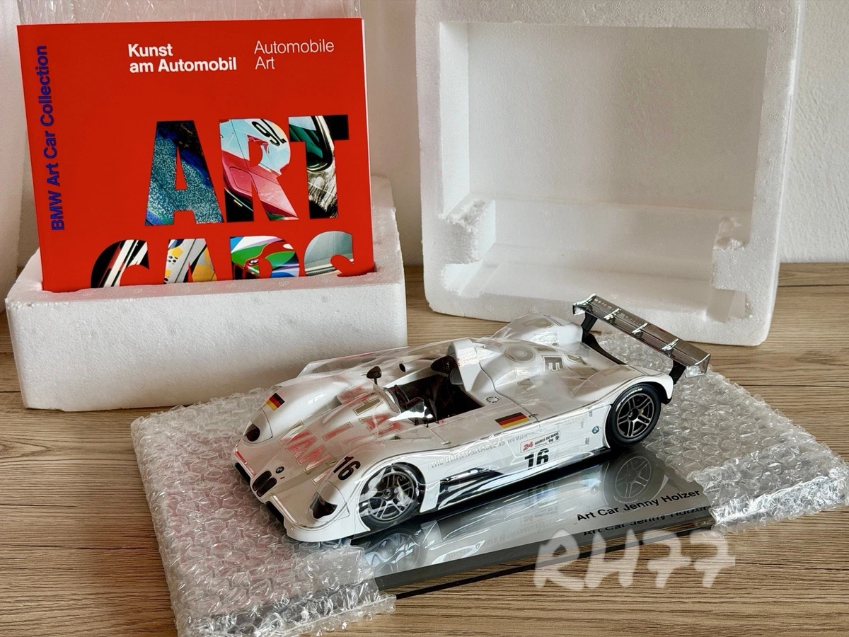 Miniature BMW V12 LMR #15 – Kyosho 1/18, Le Mans 1999, Rare, Blanc