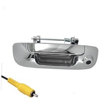 Tailgate Handle with Backup Camera Replacement for 2002-2009 Dodge Ram Chrome