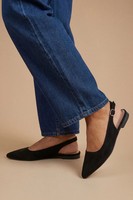 Dorothy Perkins Natural Black Ballet Pumps Womens Daywear Flats