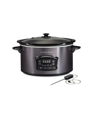 [SALE]- Hamilton Beach Programmable Defrost Slow Cooker - 33768G