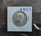 1969 D Kennedy Half Dollar Uncirculated