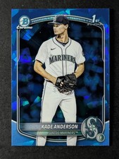 2025 Bowman Chrome Draft Sapphire KADE ANDERSON 1st Prospect #BDC-3 B