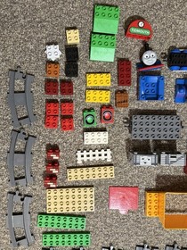 Lego DUPLO # 5554 Thomas Load & Carry Train Set 61 PC COMPLETE ~ No Box