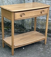 MODERN RARE ERCOL CONSOLE TABLE MINT CONDITION  WE DELIVER