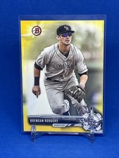 2017 Bowman Prospects Retail Yellow Brendan Rodgers #BP88 Colorado Rockies