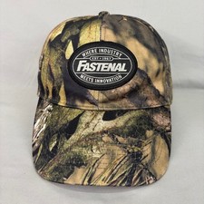Fastenal Baseball Cap Camo Mens OSFM Camouflage Adjustable Logo Hat