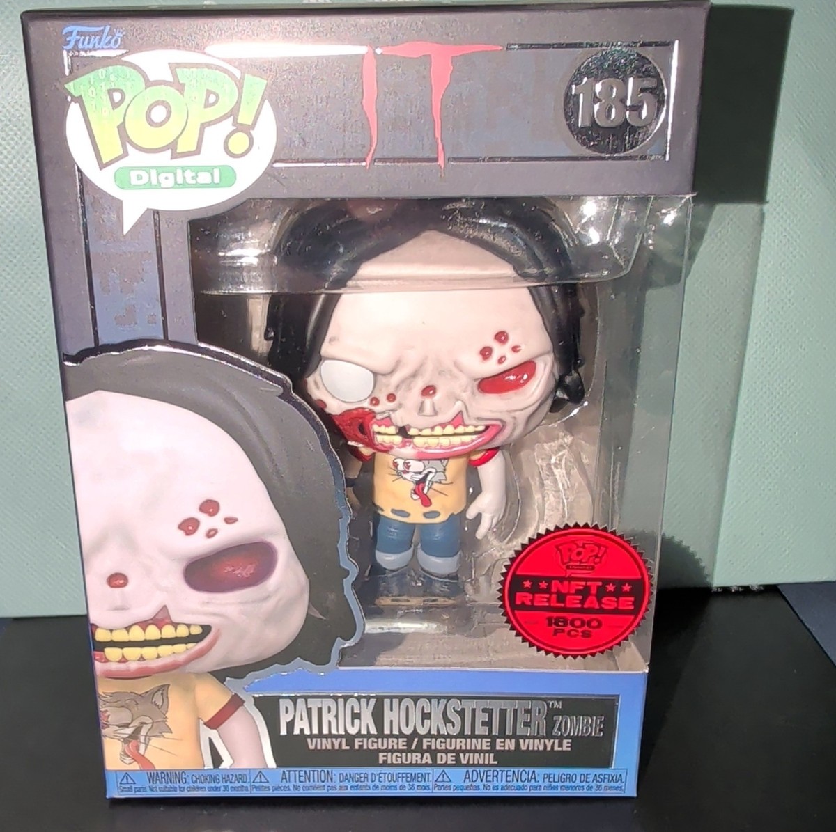Funko Pop! Digital IT Patrick Hockstetter Zombie #185 Exclusive