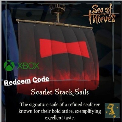 Sea of Thieves - Scarlet Stack Sails XBOX/PC Code Global 