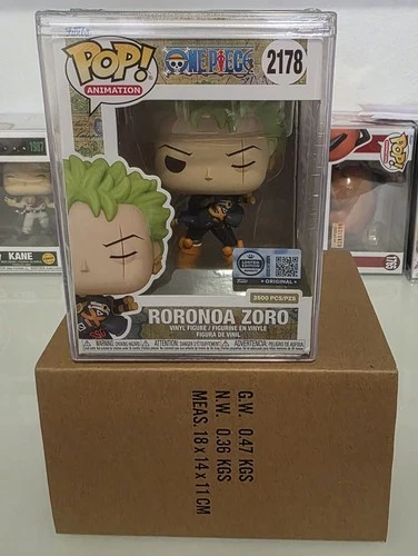 Funko Pop! One Piece: Roronoa Zoro #2178 LE3500 Hot Topic Exclusive RARE