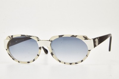 MONDI avant garde snake skin bold oval vintage eyewear 90s sunglasses