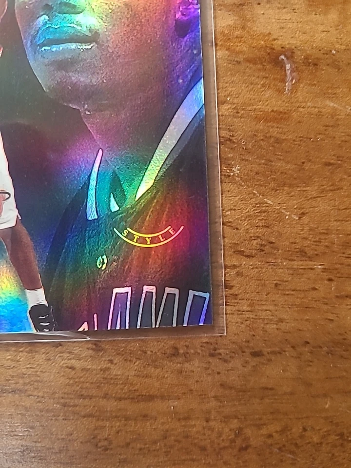 Escaparate Flair 1996-97 SIN ERROR DE NOMBRE - Jamal Mashburn #90 fila 2 ¡Ultra raro! Foto 4 de 4