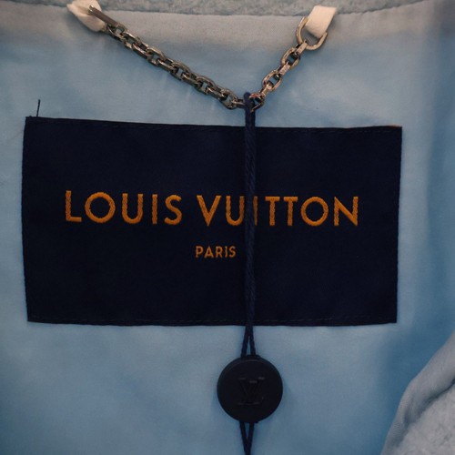 LOUIS VUITTON 23SS Mix Material Anorak Blouson RM2319 TL1 HOB09W Mixed Half Used - Picture 6 of 8