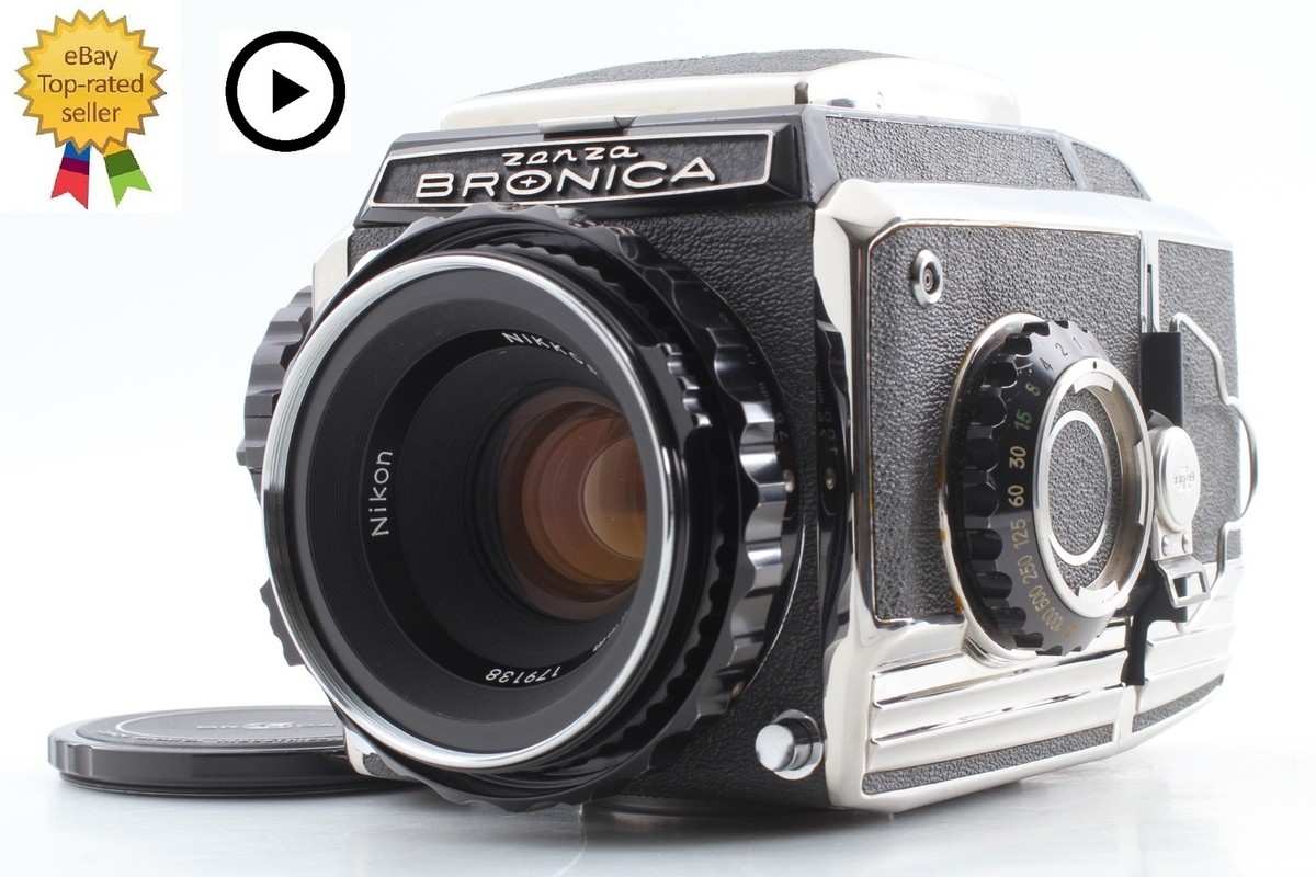 Late Model [N MINT+++] ZENZA BRONICA S2 S2A Film Camera P 75mm F