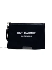 SAINT LAURENT Clutch Bag BLK PLB581369
