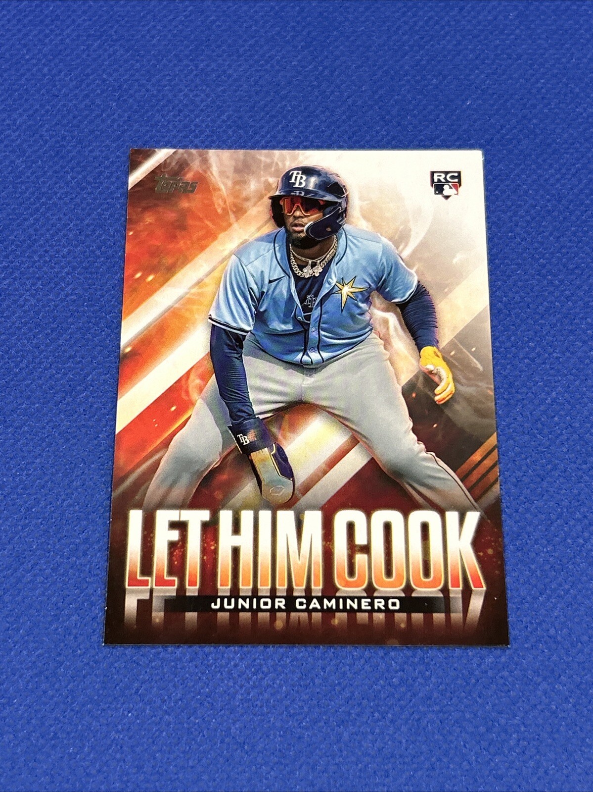 Junior Caminero Rookie 2024 Topps Let Him Cook Update Series Card Rc #lhc-13