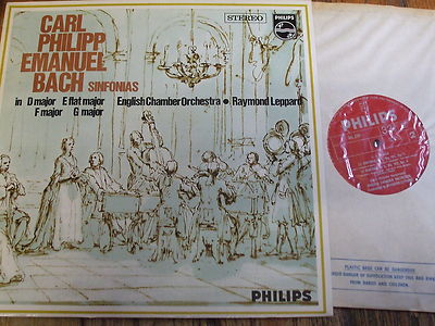 SAL 3701 C.P.E. Bach Sinfonias / Leppard