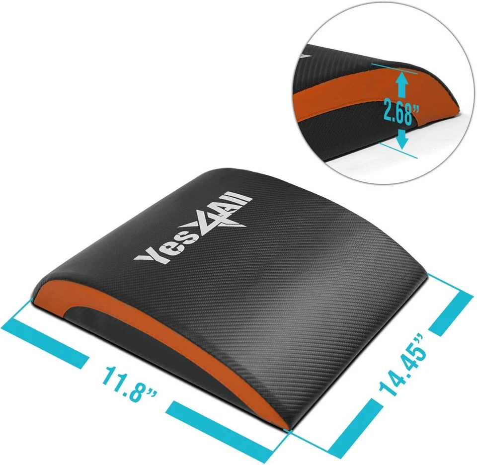Yes4All Ab Exercise Mat Abdominal Wedge – Support for Abs Workout, Sit Up – - Image 2 of 4