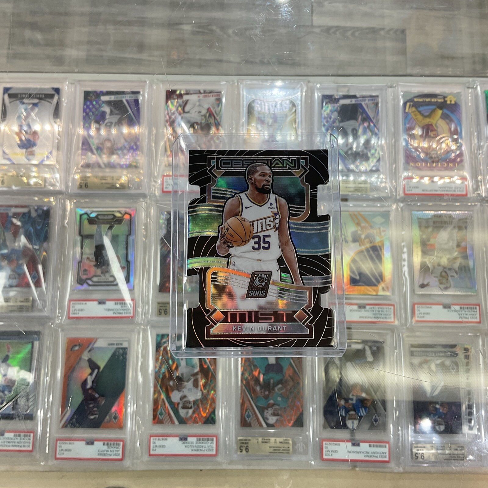 2023-24 Obsidian Kevin Durant Mist Die Cut SSP #20