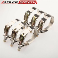Us Ship 6pcs 3 Turbo Pipe Hose Coupler T-bolt Clamp Stainless Steel 79mm-87mm Us Ship 6pcs 3 Turbo Pipe Hose Coupler T-bolt Clamp Stainless Steel 79mm-87mm